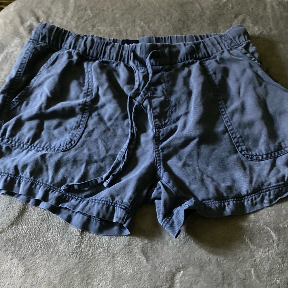 GAP Blue Athletic Shorts Lightweight Elastic Waistband Women’s Size XS